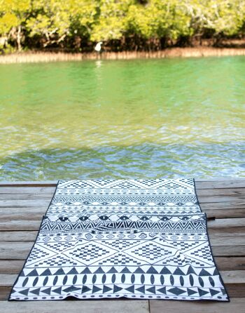 Serviette 'CUZCO' (200x80cm) sans sable, compacte & durable 4