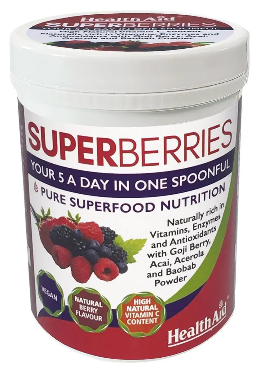 Buy wholesale SuperBerries Powder 180g