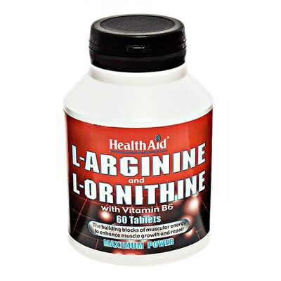 L-Arginine Avec L-Ornithine 300mg Comprimés