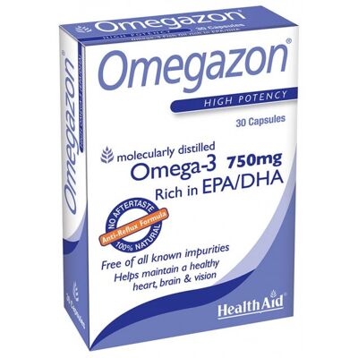 Omegazon (Omega 3 Fish Oil) Capsules - 30 Capsules