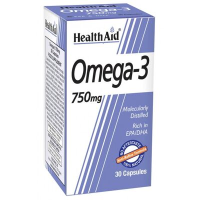 Omega 3 750 mg cápsulas - 30 cápsulas