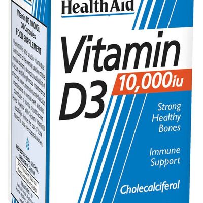 Vitamine D3 10 000iu Végécaps