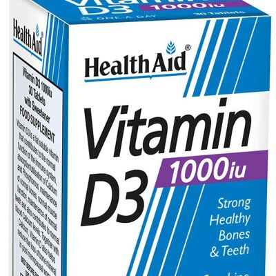 Vitamin D3 1000iu Tablets - 30 Tablets