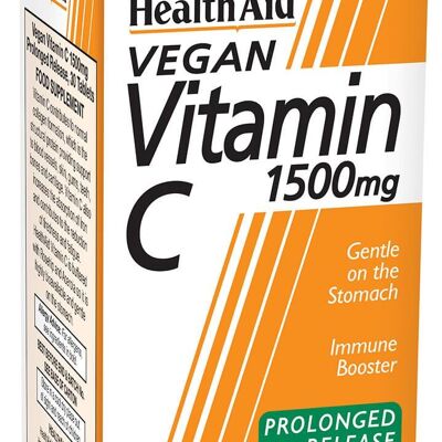 Vitamin C 1500 mg Tabletten mit verlängerter Freisetzung - 30 Tabletten