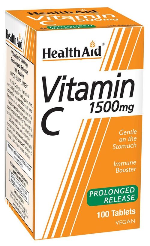 Vitamin C 1500mg Tablets Prolonged Release - 100 Tablets