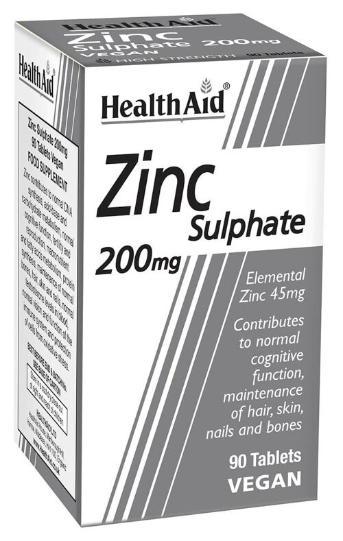 Zinc Sulphate 200mg Tablets