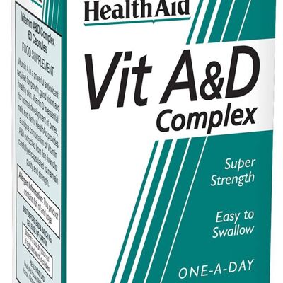 Cápsulas del complejo de vitamina A y D