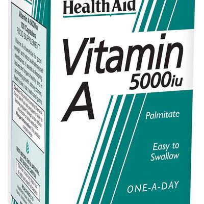 Cápsulas de vitamina A 5000iu