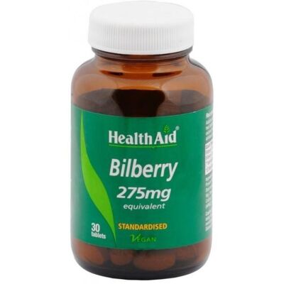 Bilberry 275mg Equivalent  Tablets