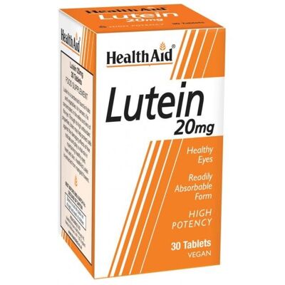 Tabletas de luteína 20 mg