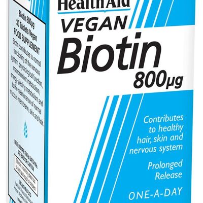 Comprimés de biotine 800µg