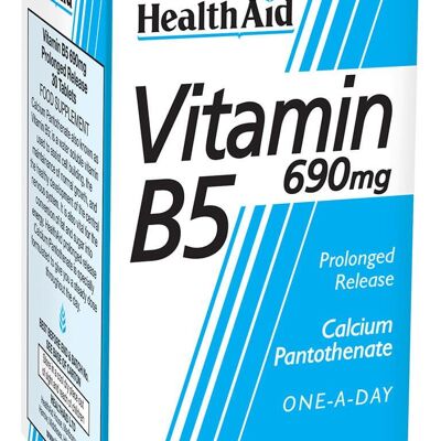 Compresse di vitamina B5 690 mg (pantotenato di calcio)
