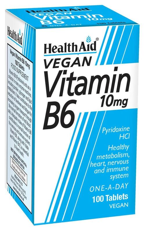 Vitamin B6 (Pyridoxine HCl) 10mg Tablets