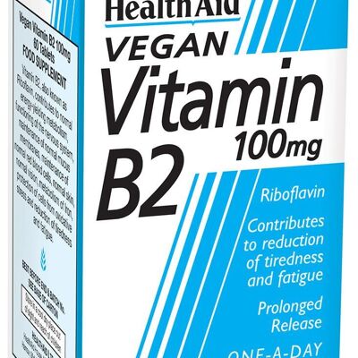 Tabletas de vitamina B2 de 100 mg (riboflavina)