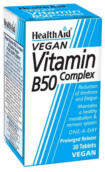 Comprimés de complexe de vitamine B50 1