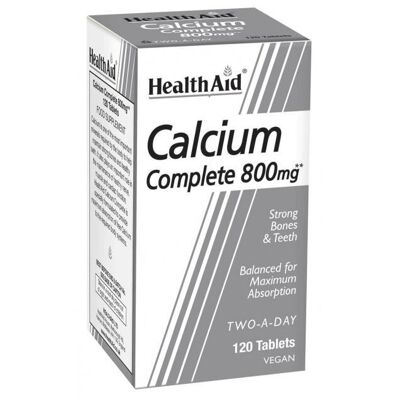 Tabletas de calcio completo de 800 mg