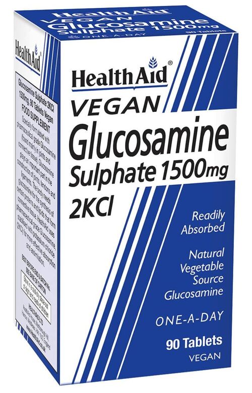 Glucosamine Sulphate 1500mg 2KCl Tablets - 90 Tablets
