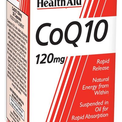 CoQ10 120mg (Coenzyme Q10) Gélules