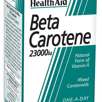 Betacaroteno (carotenoides mezclados de forma natural) 15 mg