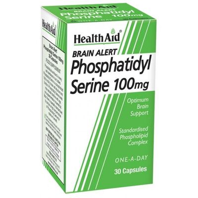 Cápsulas de fosfatidil serina de 100 mg