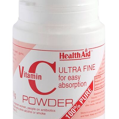 Polvo ultrafino 100% puro de vitamina C - 60g