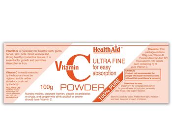 Vitamine C 100% Pure Poudre Ultrafine - 60g 2
