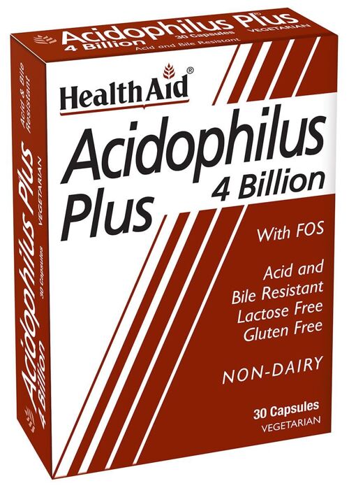 Acidophilus Plus (4 Billion) Vegicaps - 30 Vegicaps