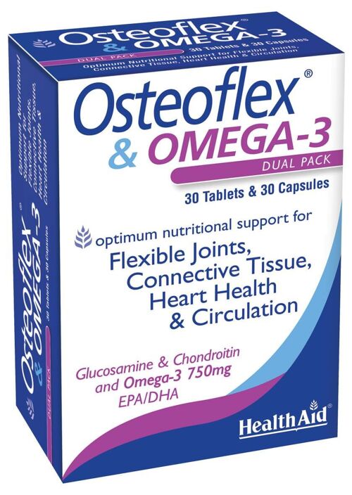 Osteoflex & Omega 3 Tabs/Caps