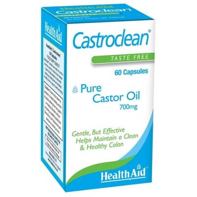 Castroclean (Huile de Ricin) 700mg Capsules