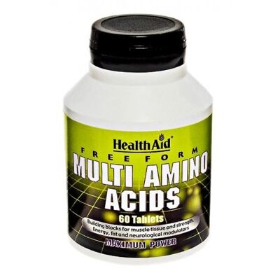 Tabletas de múltiples aminoácidos de forma libre