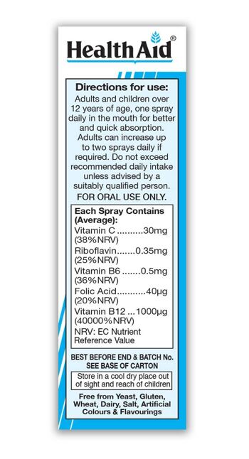 Vitamine B12 1000µg Spray 3