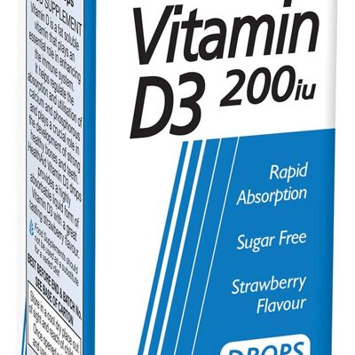 Vitamin D3 200iu  Drops
