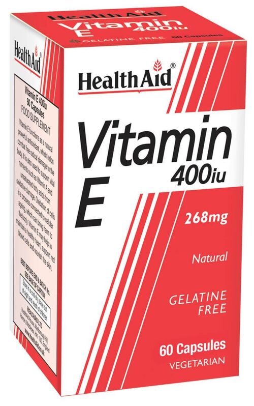 Vitamin E 400iu Vegicaps - 30 Capsules