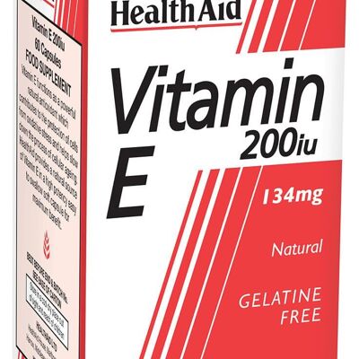 Vitamin E 200iu Vegicaps - 60 Capsules
