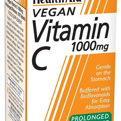 Tabletas de liberación prolongada de vitamina C 1000 mg - 100 tabletas