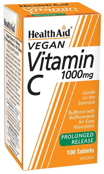 Vitamine C 1000mg Comprimés à Libération Prolongée - 100 Comprimés 1