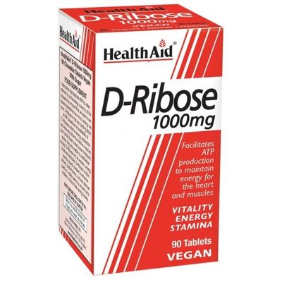 Tabletas de D-Ribosa 1000 mg