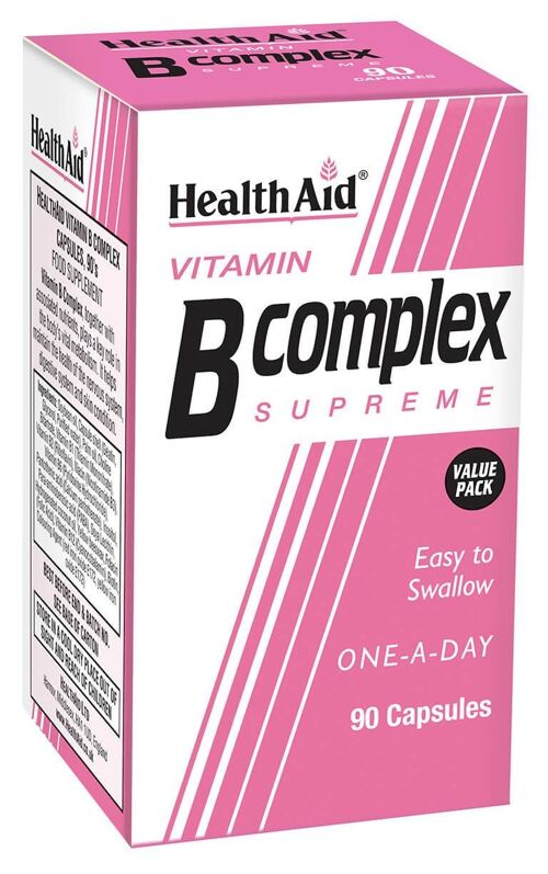 Vitamin B Complex Supreme Capsules - 90 Capsules
