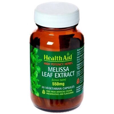 Melissenblatt (Zitronenmelisse) 550 mg Äquivalent Vegicaps