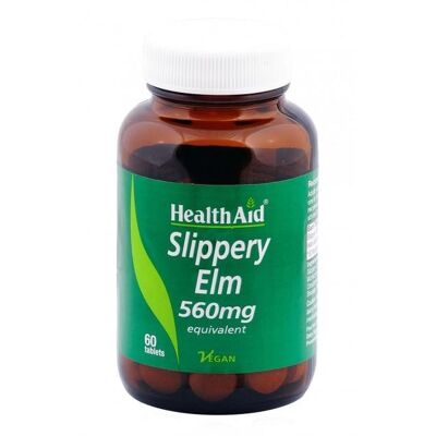 Slippery Elm 560mg Equivalent  Tablets