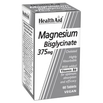 Comprimés de bisglycinate de magnésium 375 mg 1