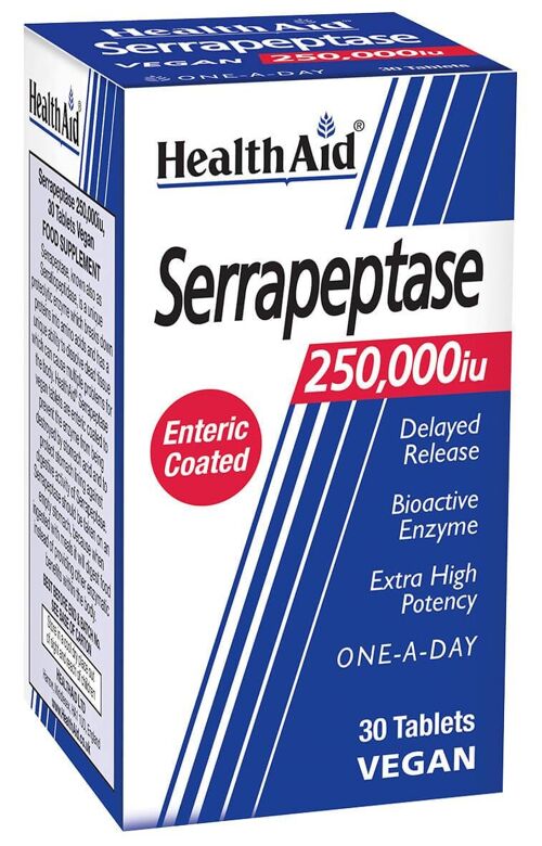 Serrapeptase 250,000iu Tablets