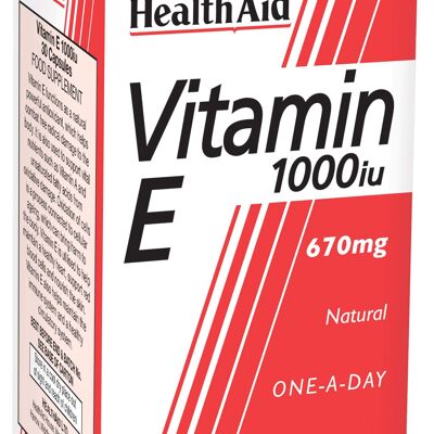 Capsule di vitamina E 1000iu - 30 Capsule