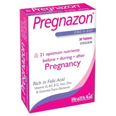 Tabletas Pregnazon
