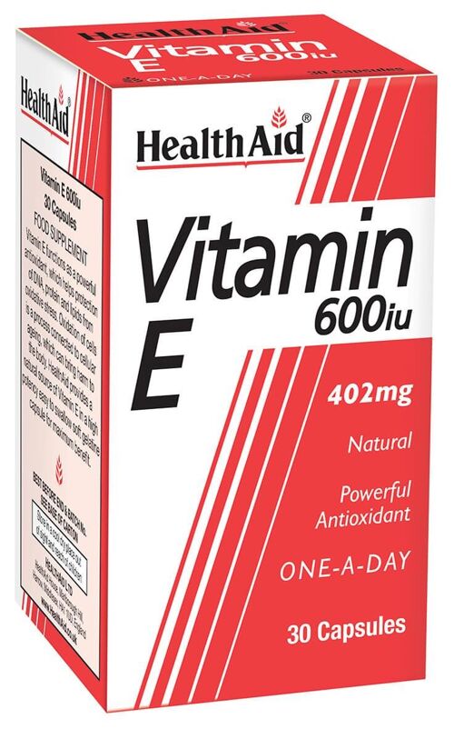 Vitamin E 600iu Capsules - 30 Capsules
