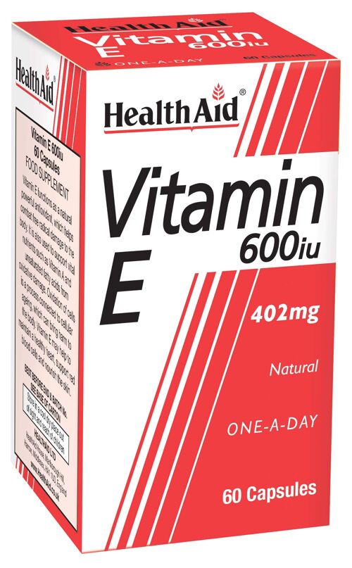 Vitamin E 600iu Capsules - 60 Capsules