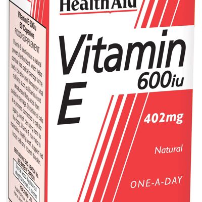 Vitamin E 600iu Capsules - 60 Capsules