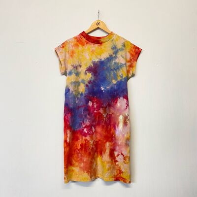 Tropical ice t-shirt dress