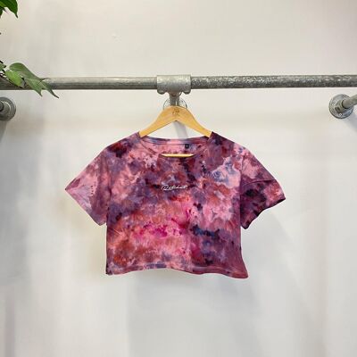 Pink Velvet Ice Crop T-shirt
