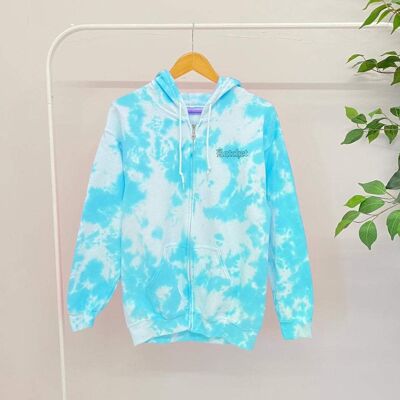 Blue Cloud Zip Hood